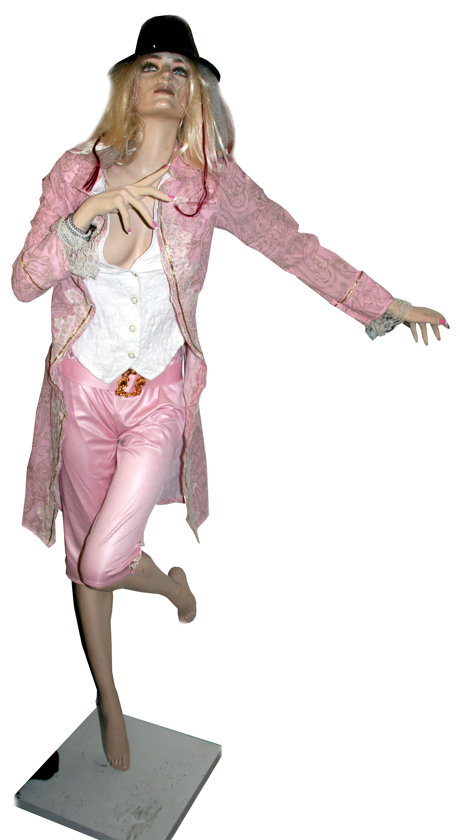 Schaufensterfigur "Mannequin Natascha" stehend, Lebensgroß Barock style